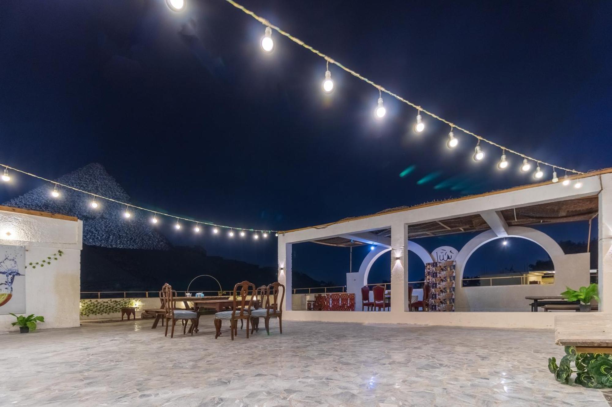 The Grand Pyramids View Hotel Kafret el-Gabal Exterior foto