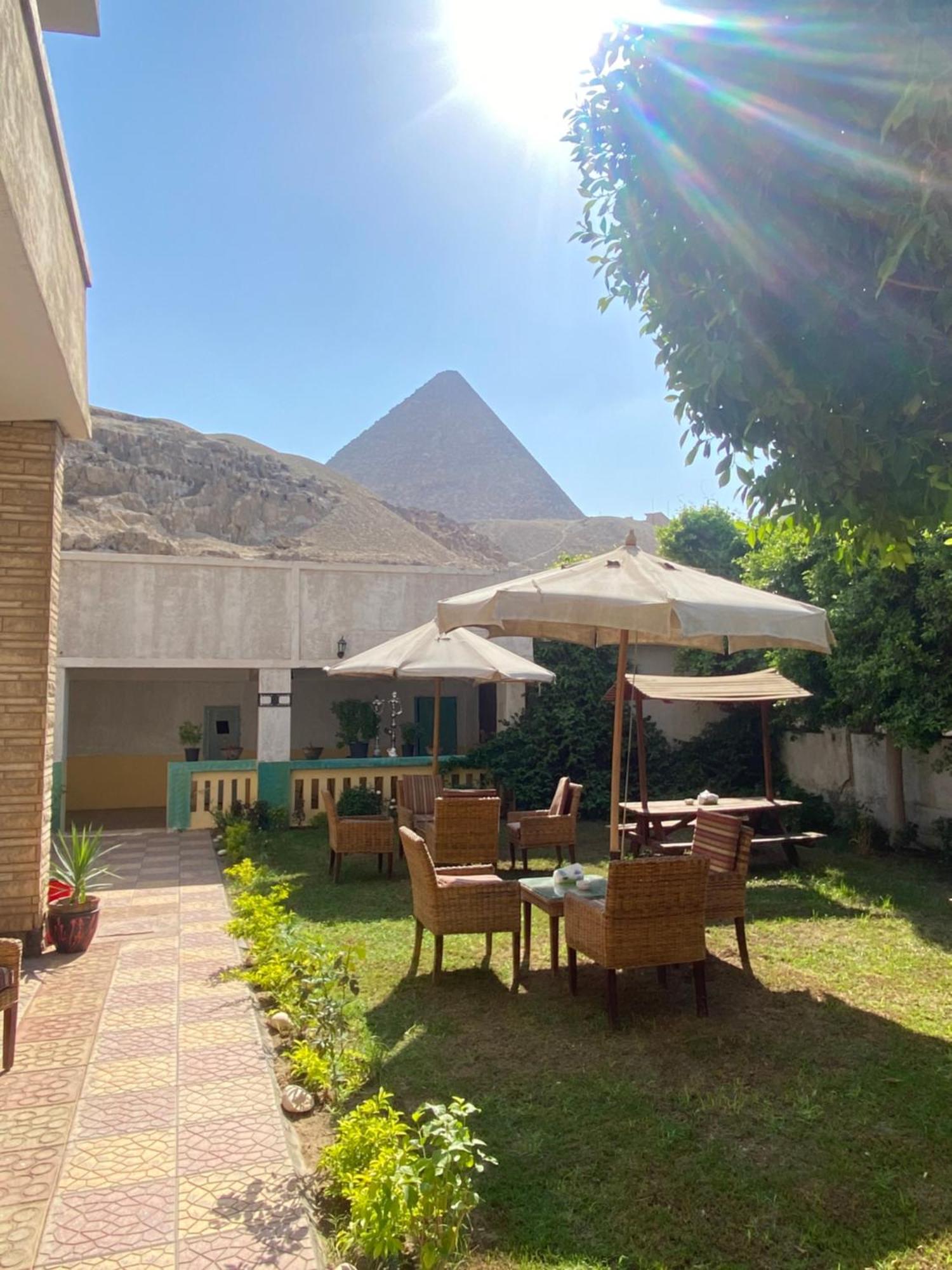 The Grand Pyramids View Hotel Kafret el-Gabal Exterior foto